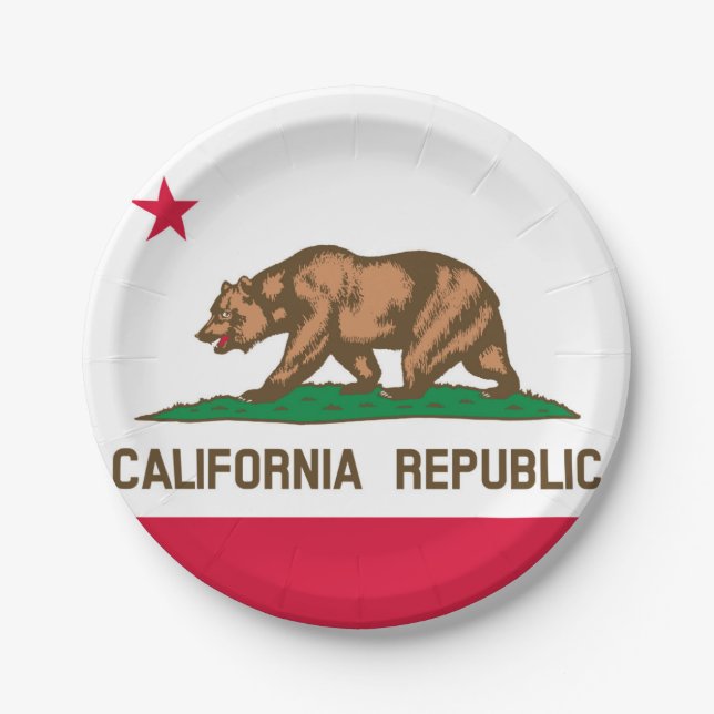 California Paper Plates (Front)