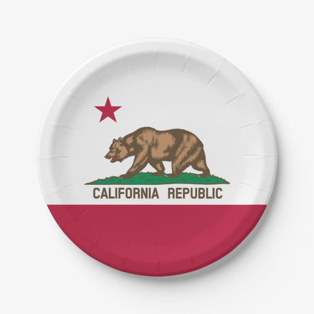 California Paper Plates (Front)