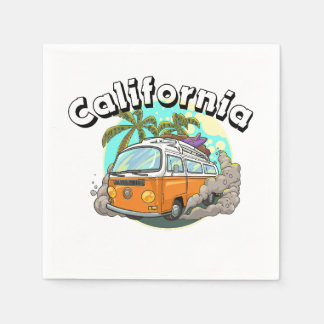 California party napkins