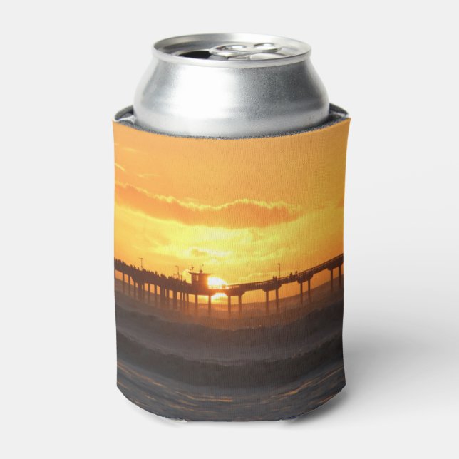 California Peer at Sunset Can Cooler (Can Front)