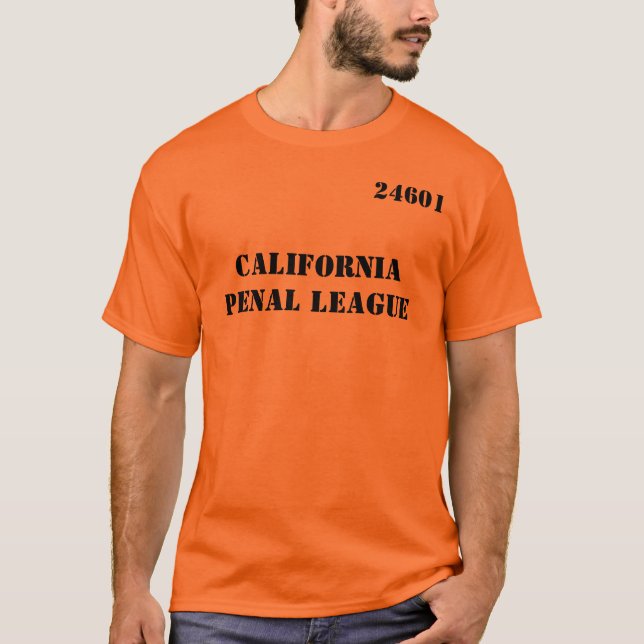 California Penal League T-Shirt (Front)
