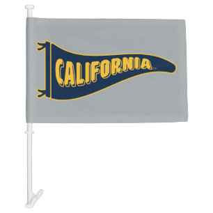 California Pennant   Cal Berkeley 5 Car Flag