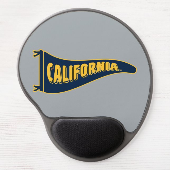 California Pennant | Cal Berkeley 5 Gel Mouse Pad (Front)