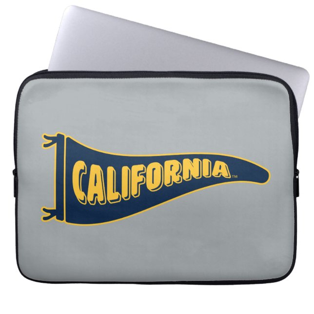 California Pennant | Cal Berkeley 5 Laptop Sleeve (Front)