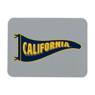California Pennant Cal Berkeley 5 Magnet