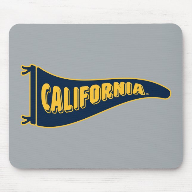 California Pennant | Cal Berkeley 5 Mouse Pad (Front)