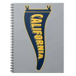 California Pennant   Cal Berkeley 5 Notebook