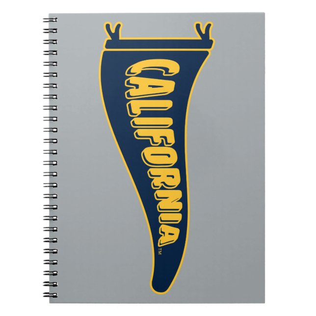 California Pennant | Cal Berkeley 5 Notebook (Front)