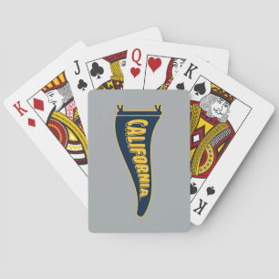 California Pennant Cal Berkeley 5 Poker Cards