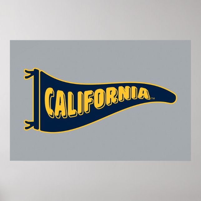 California Pennant | Cal Berkeley 5 Poster (Front)