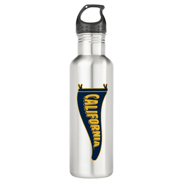 California Pennant | Cal Berkeley 5 Water Bottle (Front)