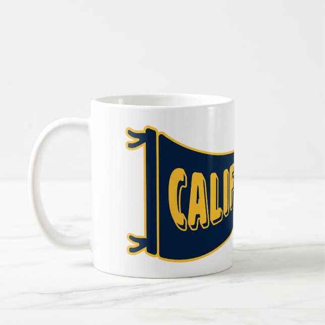 California Pennant | Cal Berkeley Coffee Mug (Left)