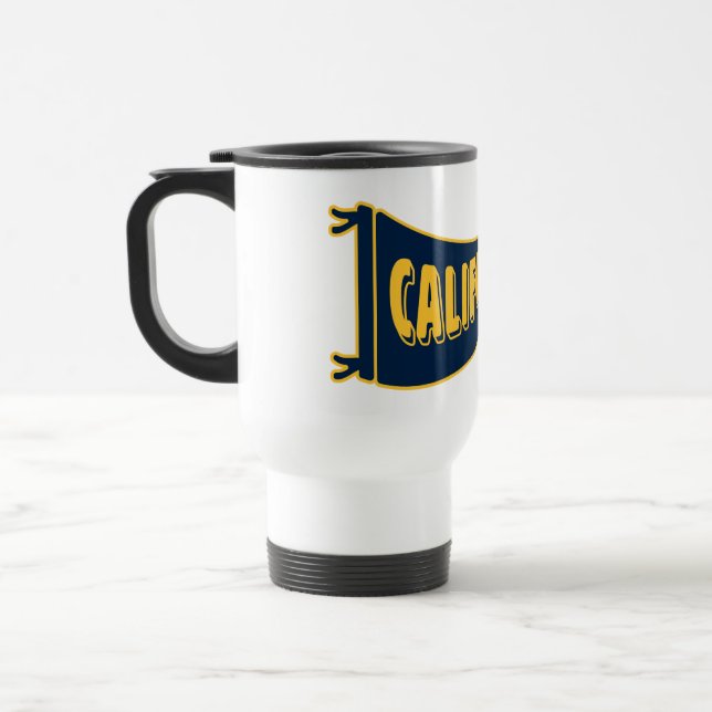 California Pennant | Cal Berkeley Travel Mug (Left)
