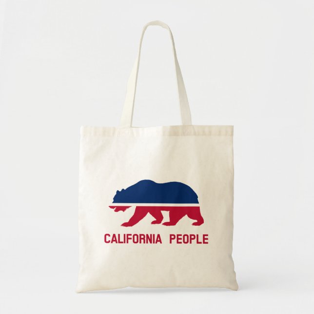 California People Tote Bag (Front)