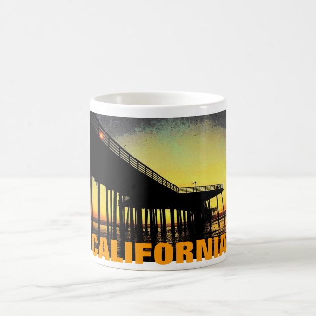California (Pier) Mug - Customized (Center)