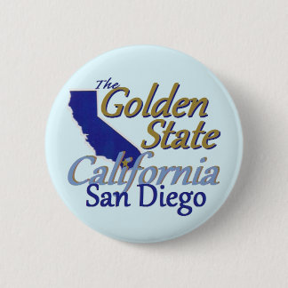CALIFORNIA PINBACK BUTTON