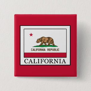 California Pinback Button