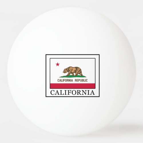 California Ping_Pong Ball