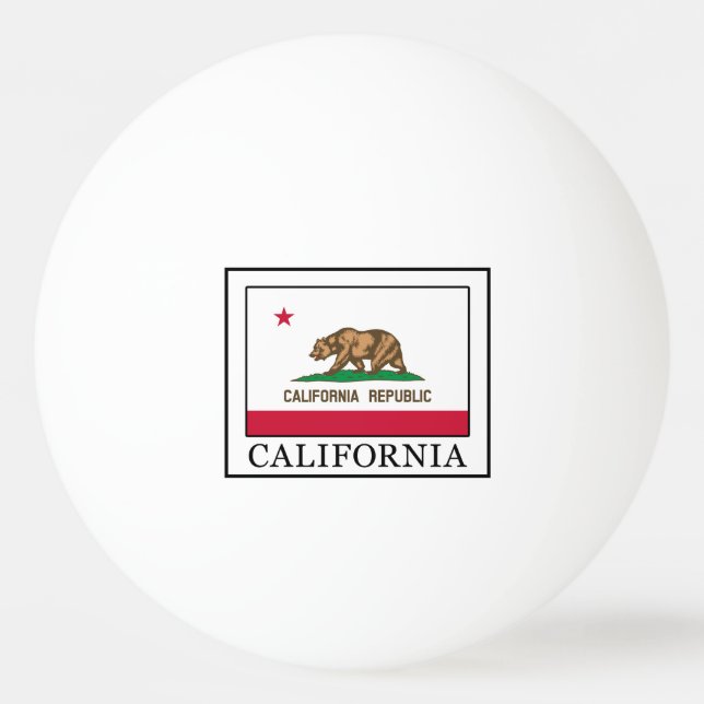 California Ping-Pong Ball (Front)