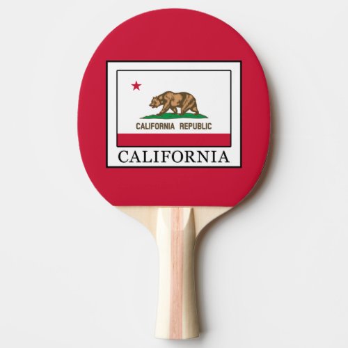 California Ping Pong Paddle