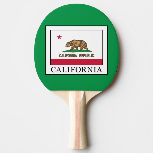 California Ping-Pong Paddle (Front)
