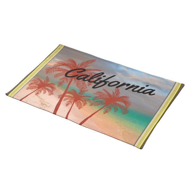 California Placemat (On Table)
