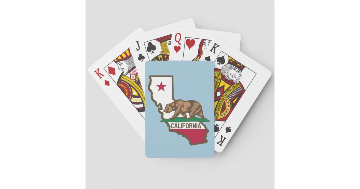 California Playing Cards Zazzle