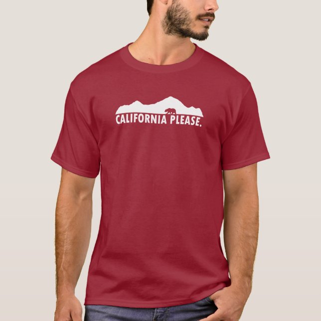 California Please T-Shirt (Front)