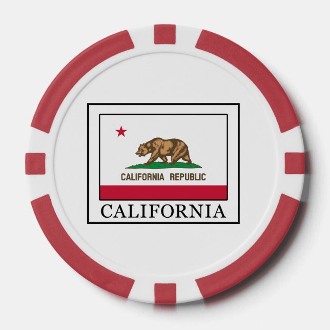 California Poker Chips (Front)
