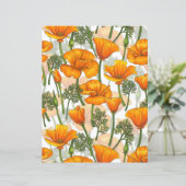 California poppies (Standing Front)