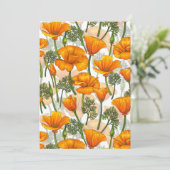 California poppies (Standing Front)