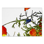 California poppies abstract (Front Horizontal)