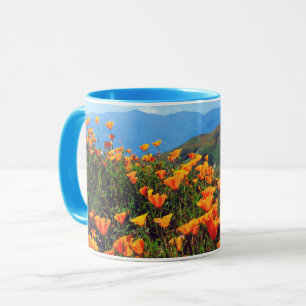 California Poppies Covering a Hillside Mug