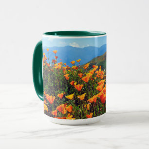 California Poppies Covering a Hillside Mug