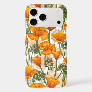 California poppies iPhone 17 pro max case