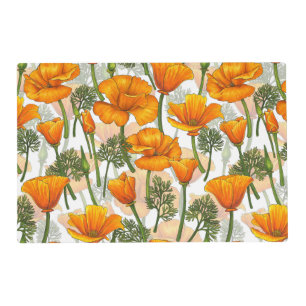 California poppies placemat