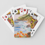 California Poppies Playing Cards at Zazzle