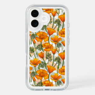 California poppies iPhone 16 case