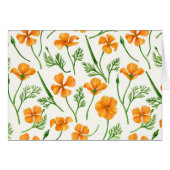 California poppies, summertime flowers, orange wil (Front Horizontal)