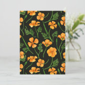 California poppies, summertime flowers, orange wil (Standing Front)