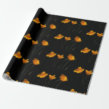 California Poppies Wrapping paper