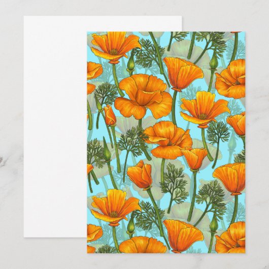 California poppy (Front/Back)