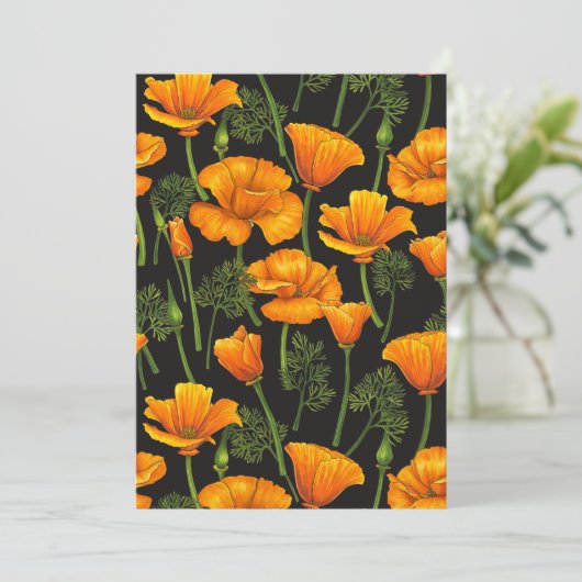 California poppy (Standing Front)