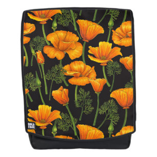 California poppy backpack