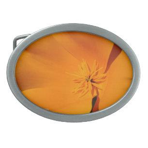 California Poppy - Belt Buckle