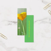 California poppy bookmark (Office)