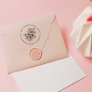 California Poppy | Custom Name & Return Address Rubber Stamp