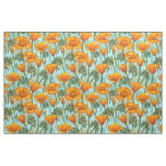 California poppy fabric