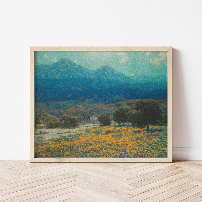 California Poppy Field | Granville Redmond Poster (Creator Uploaded)