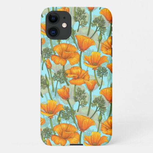 California poppy iPhone 11 case